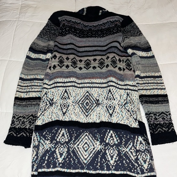 Free People for Urban Outfitters  maxi length long sleeve knitt sweater Small - Picture 11 of 11